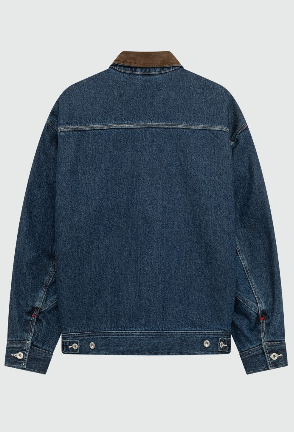 Giacca Work in denim e lana
