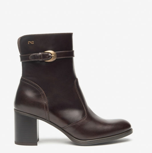 Tronchetto pelle T70 marrone