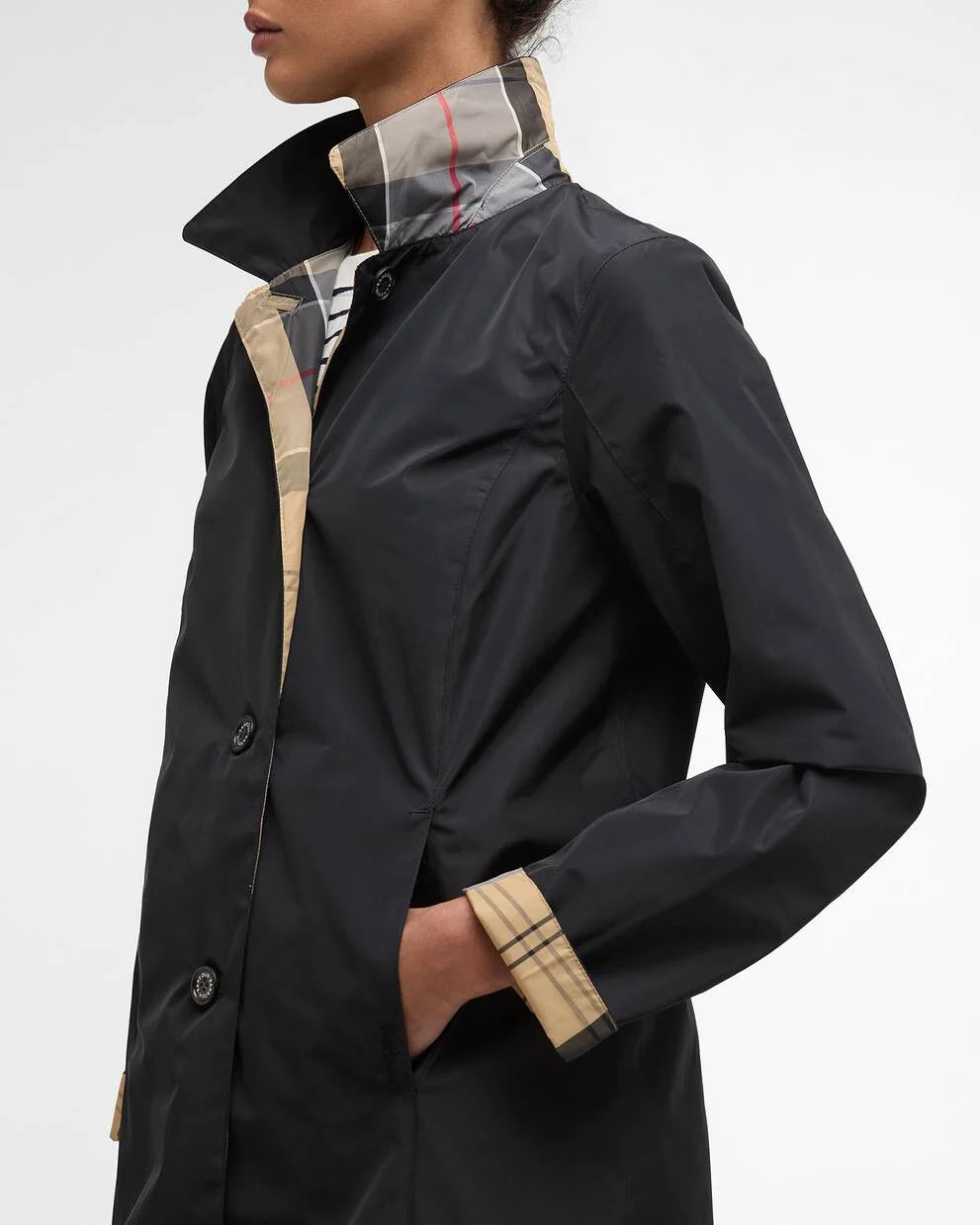 Giacca impermeabile reversibile Babbity Navy