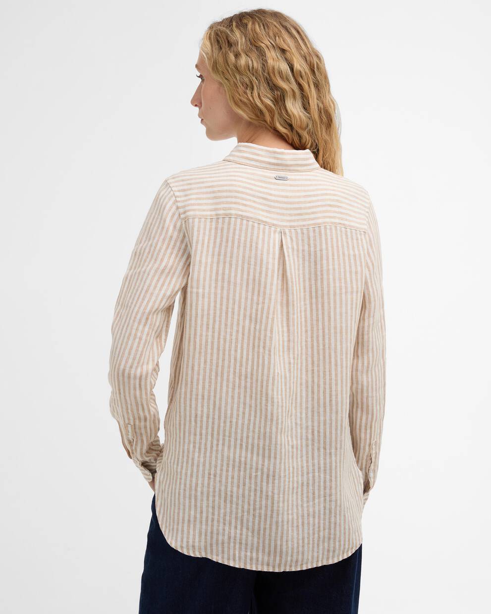 Camicia a maniche lunghe Marine dalla vestibilità comoda Pink Stripe