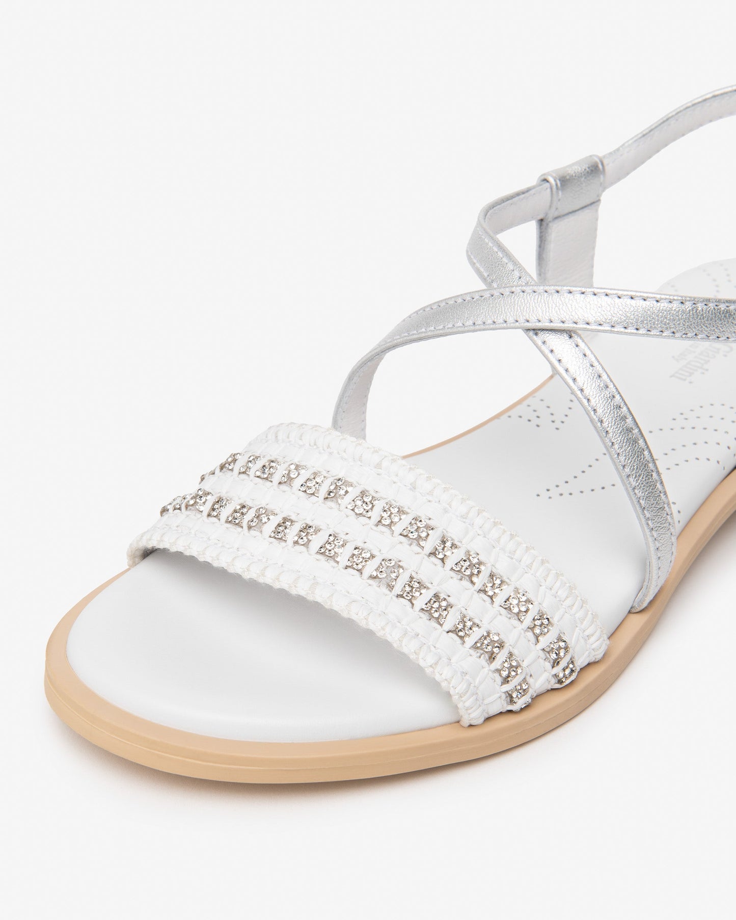 Sandali in pelle  Argento E615900D T.2,5cm