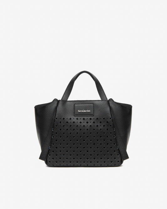 Borsa in pelle E644230D nero