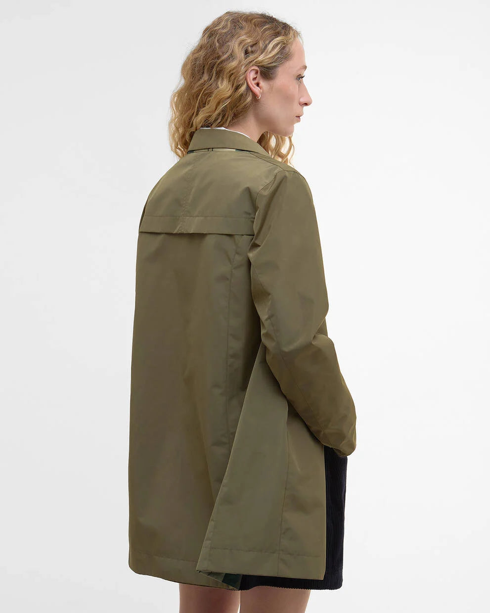 Giacca impermeabile reversibile Babbity verde