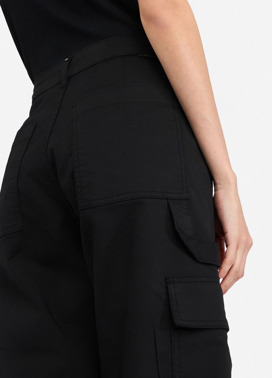Pantaloni Cargo Nero