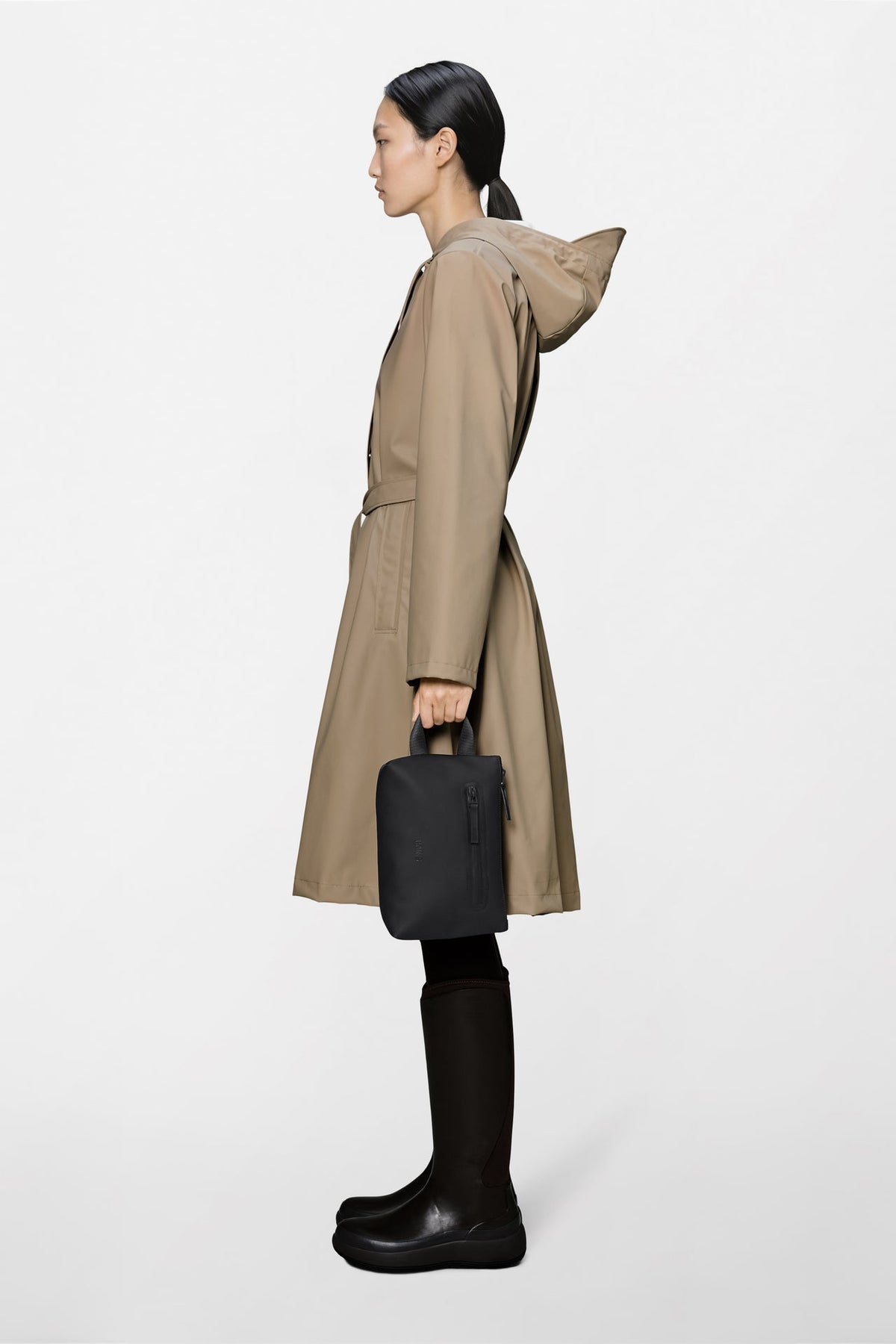 Cosmetic Bag Zip nera