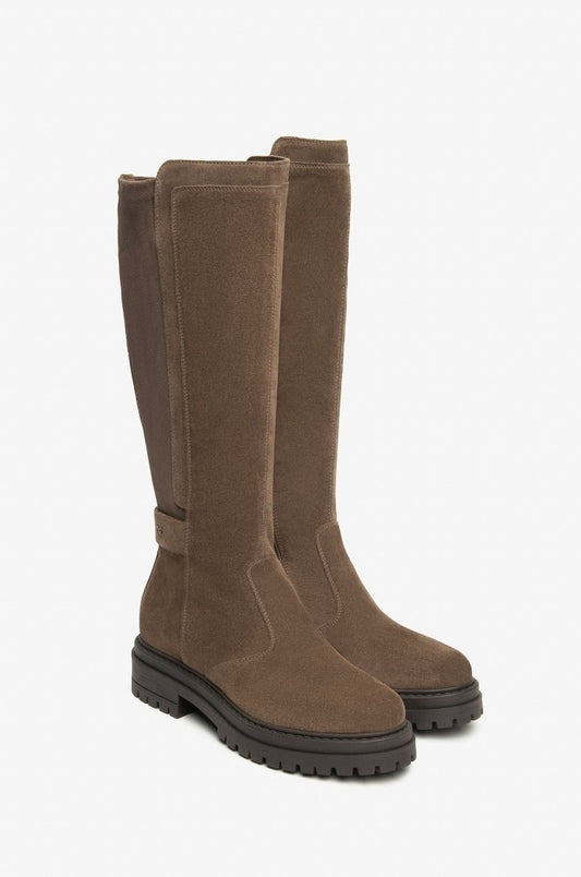 Stivali camoscio Spago I514843D