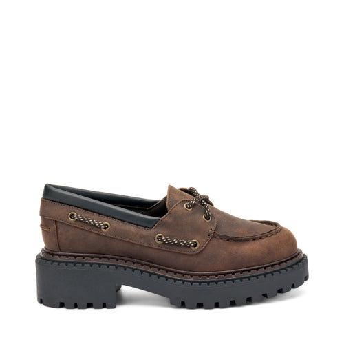 Mocassini da barca con suola doppio guardolo