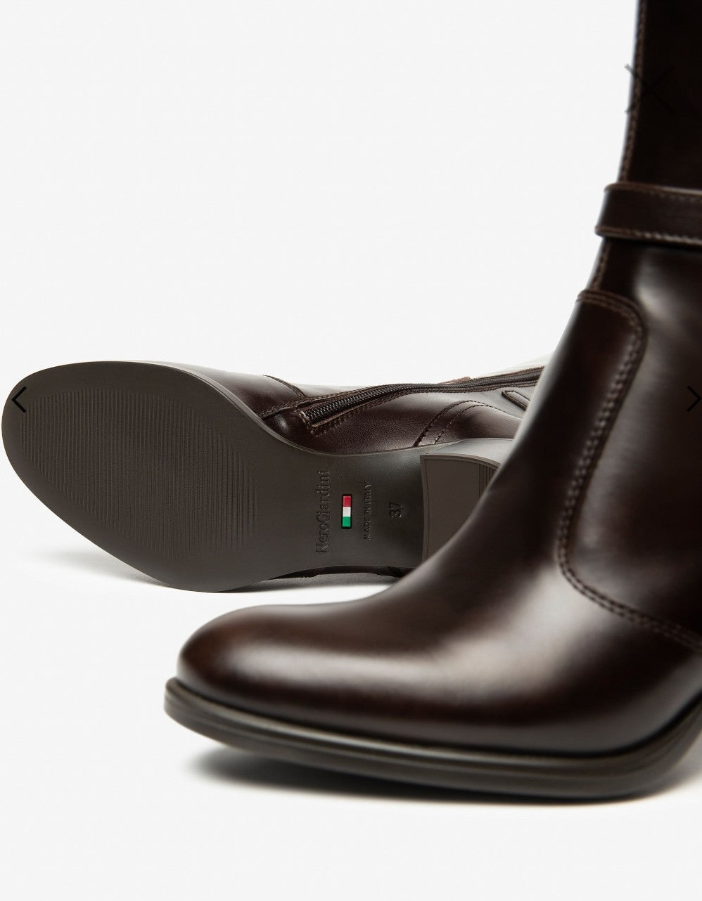 Stivali in pelle T70 Testa di Moro I514651D