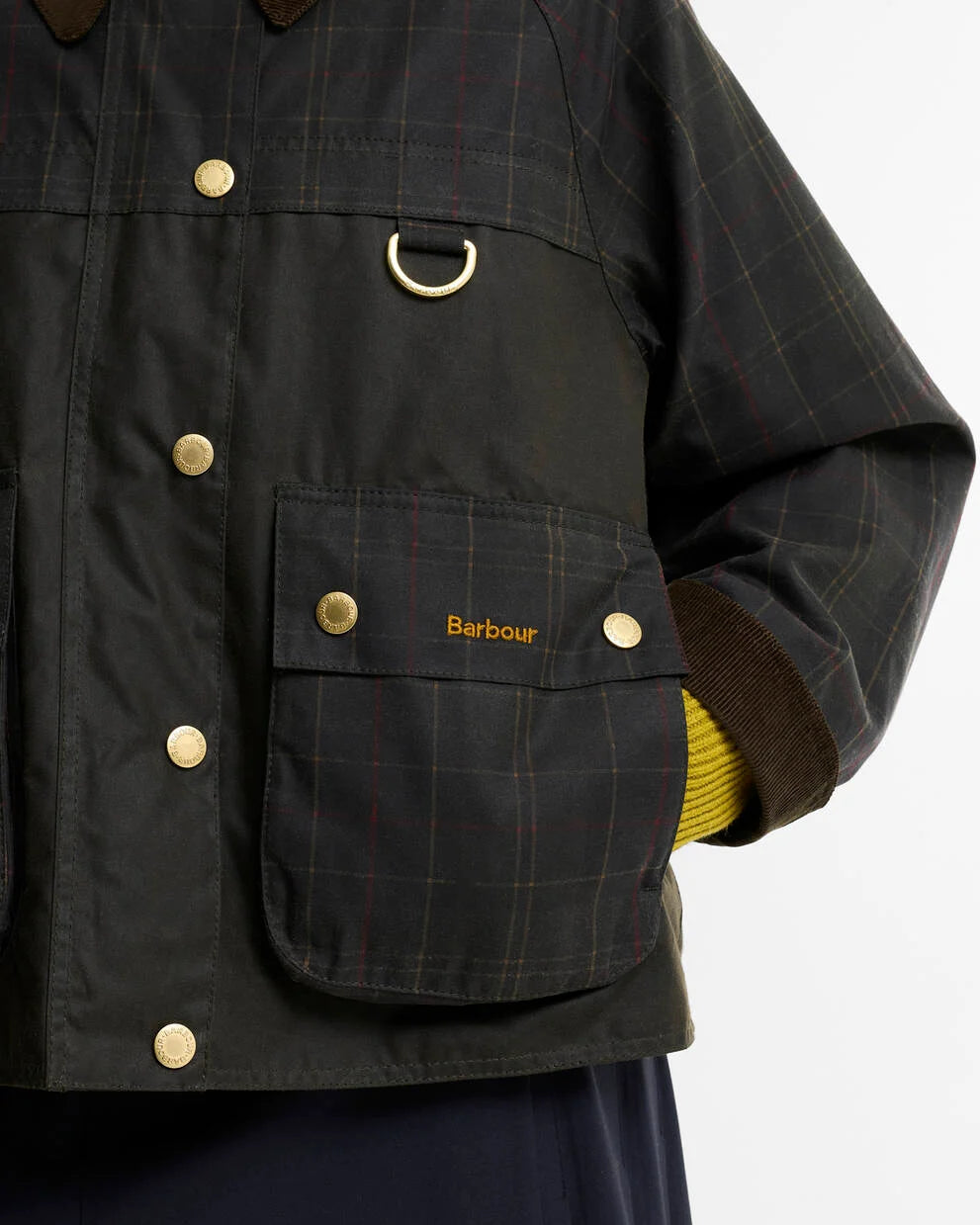 Giacca cerata Spey in tartan Reimagined Icons