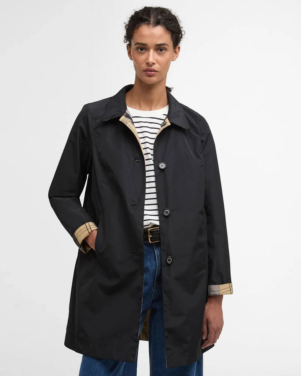 Giacca impermeabile reversibile Babbity Navy