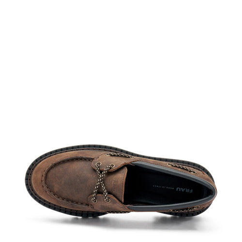 Mocassini da barca con suola doppio guardolo