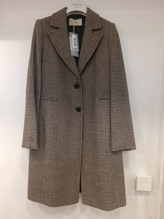 Cappotto pied de poule Sijmr015 kasha