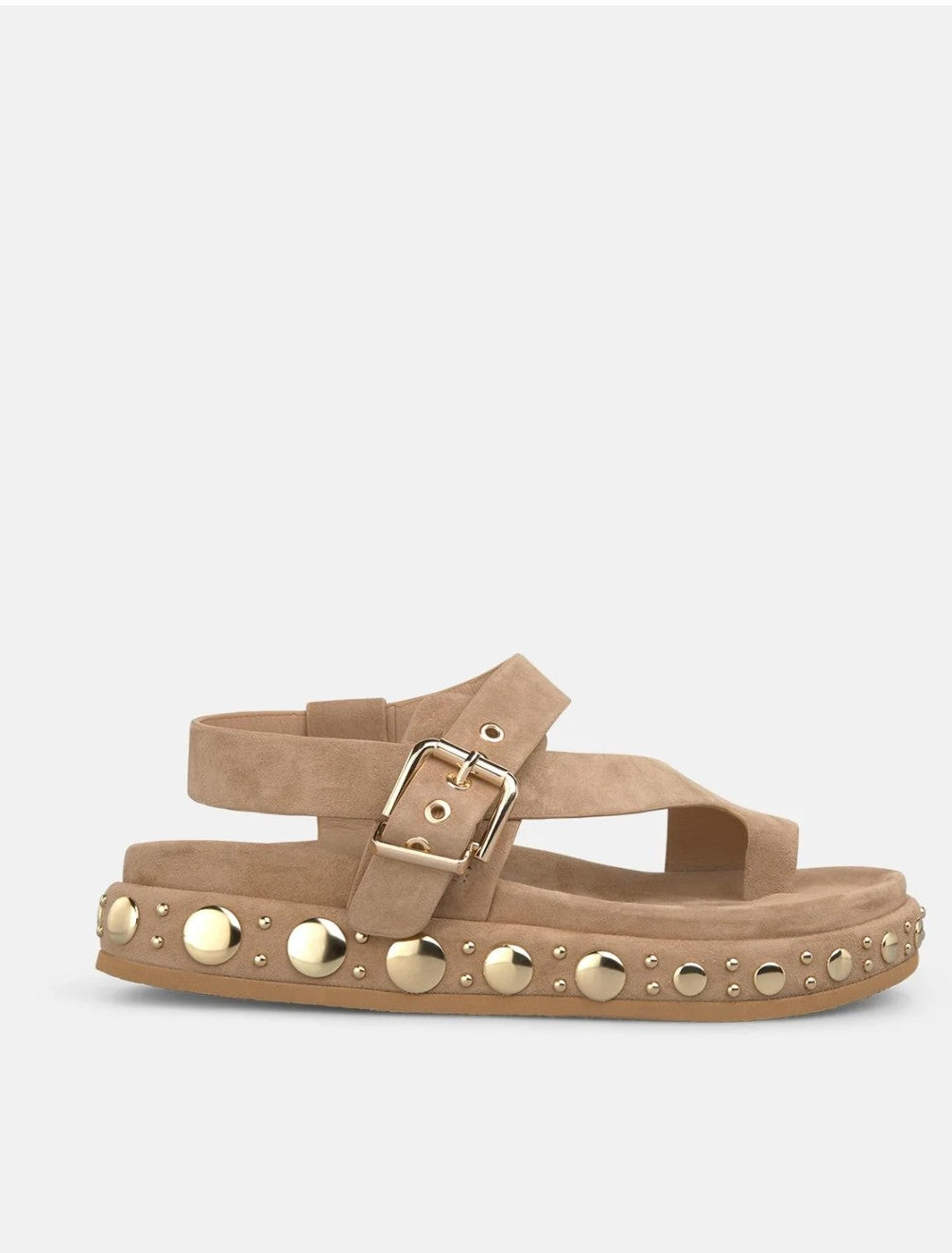 Sandali Platform con Borchie